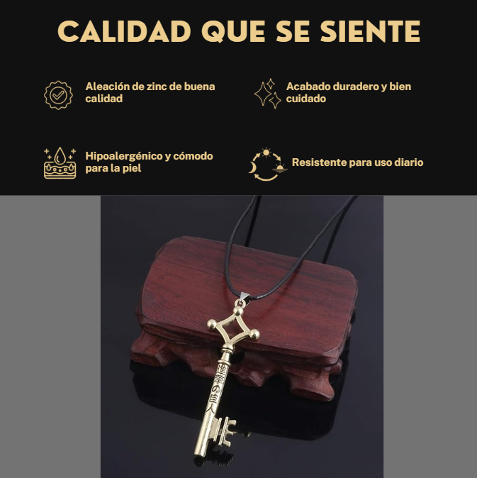 Collar llave sótano Attack On Titan