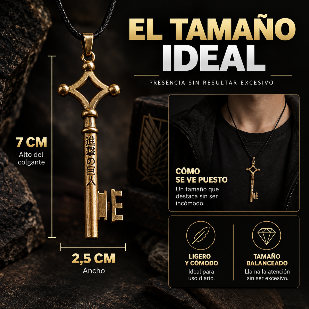 Collar llave sótano Eren